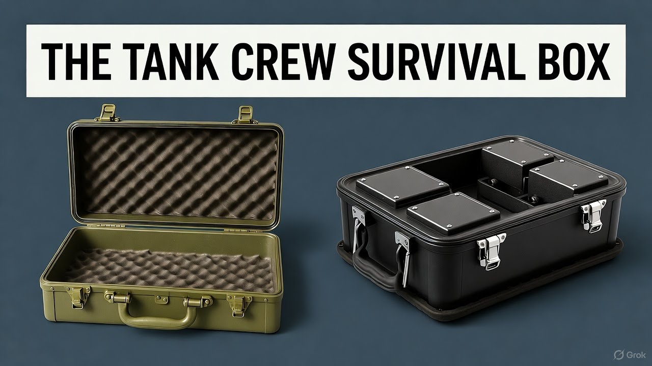 Inside the WWII Tank Crew&rsquo;s Emergency Survival Box &mdash; Trapped for Days Underground