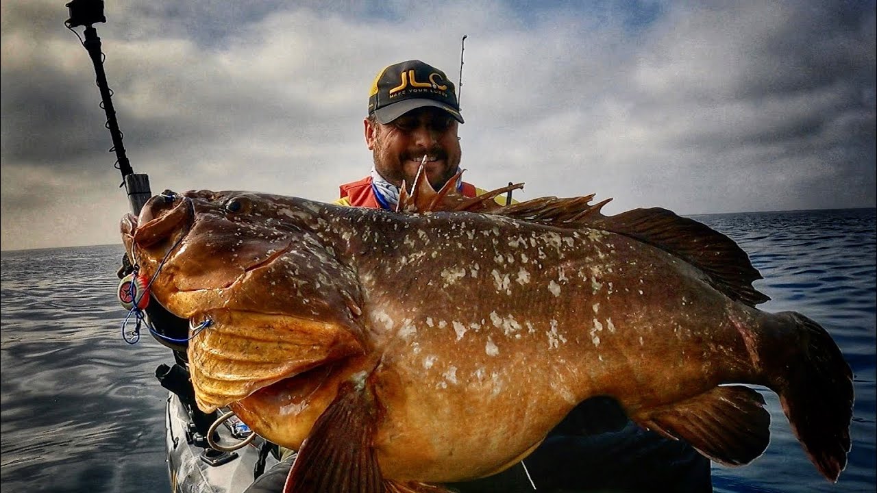 🇪🇸 pesca en kayak mero 22,1k kg con nautilus jlc 2.0 + jlc zanzibar slow  663🔥