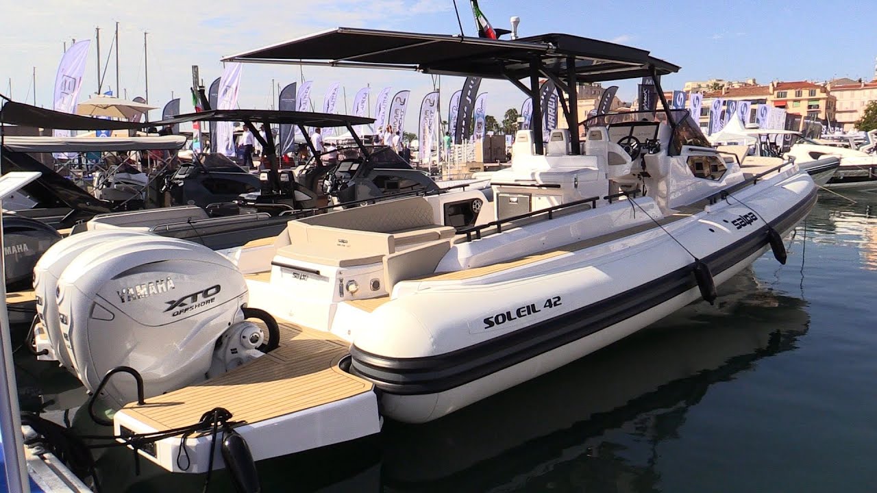 Italian Elegance ! 2024 Salpa Soleil 42 RIB Inflatable Boat