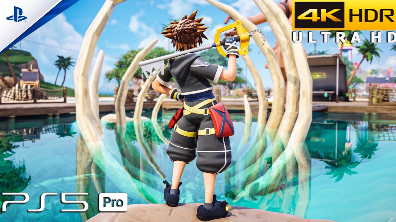 Fortnite (PS5 Pro) 4K 120FPS HDR Gameplay | Skin Sora (Kingdom Hearts)