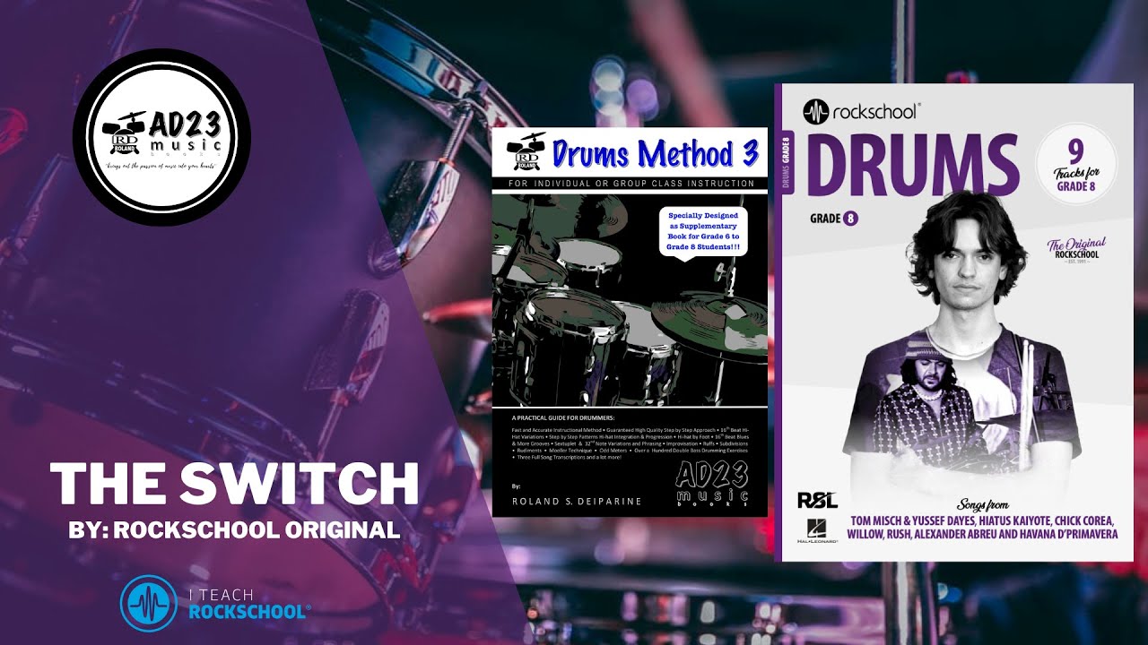 The Switch | Rockschool Drums Grade 8 2024
