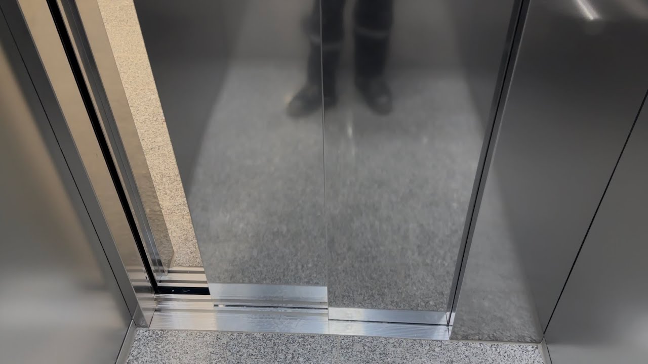 Brand new 2023 Schindler 3000 Elevator at residential building, Leonberg, Germany