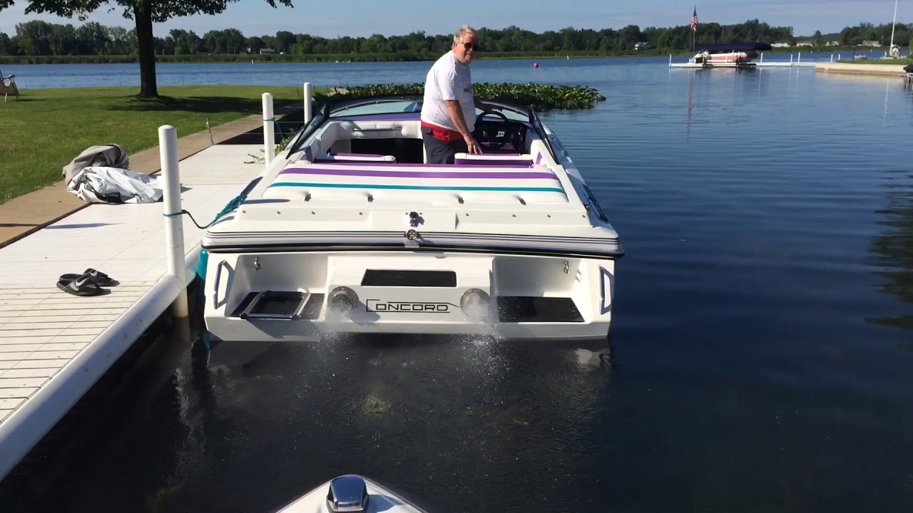 HP500 cold start and idle - Concord boats / Mercury Racing 500