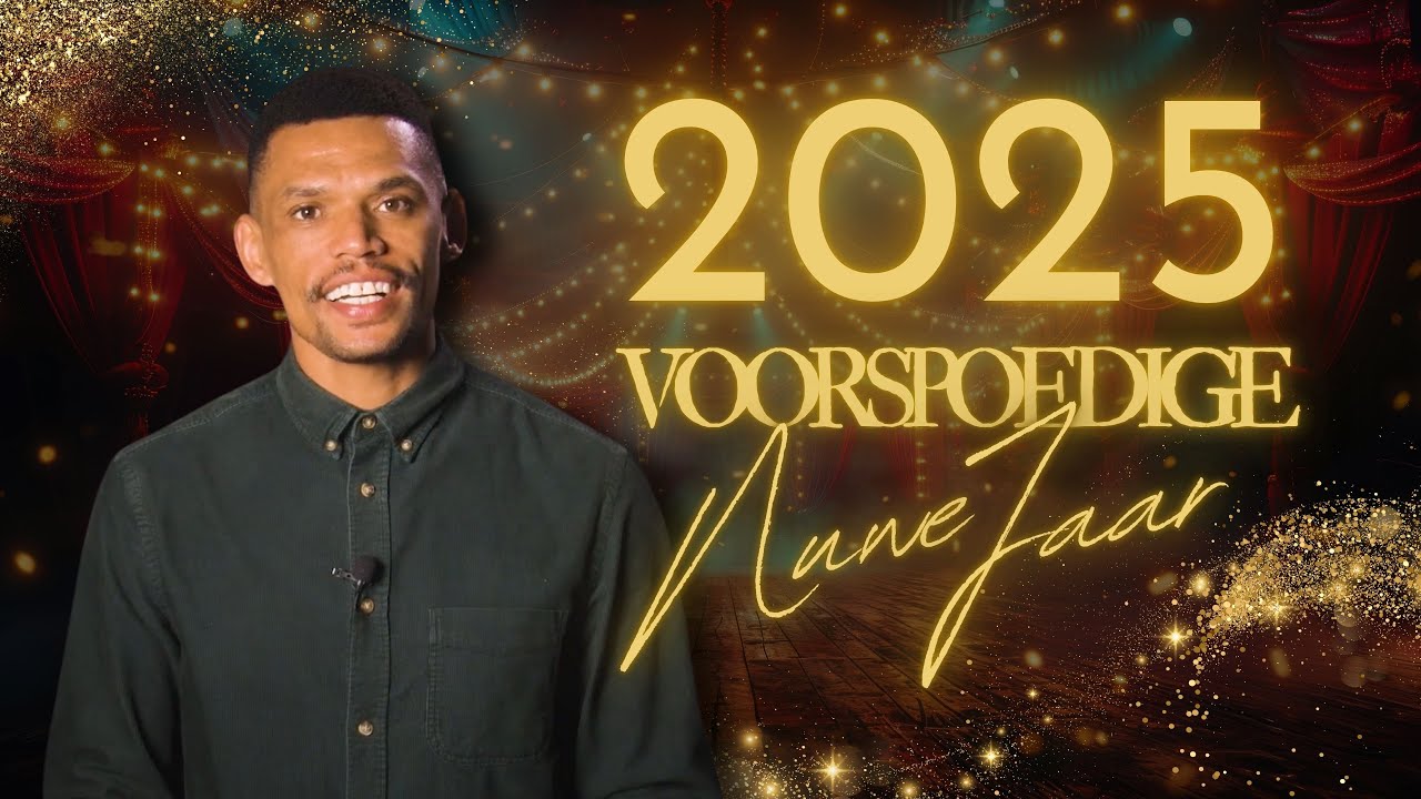 Ons gebed vir jou: Leef in 2025 in verlange na God (Oujaarsboodskap met Ivor Swartz)