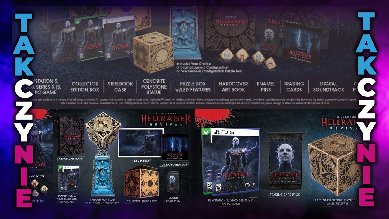 Clive Barker’s Hellraiser Revival Edycja Kolekcjonerska Collector’s Edition - Warto kupić?