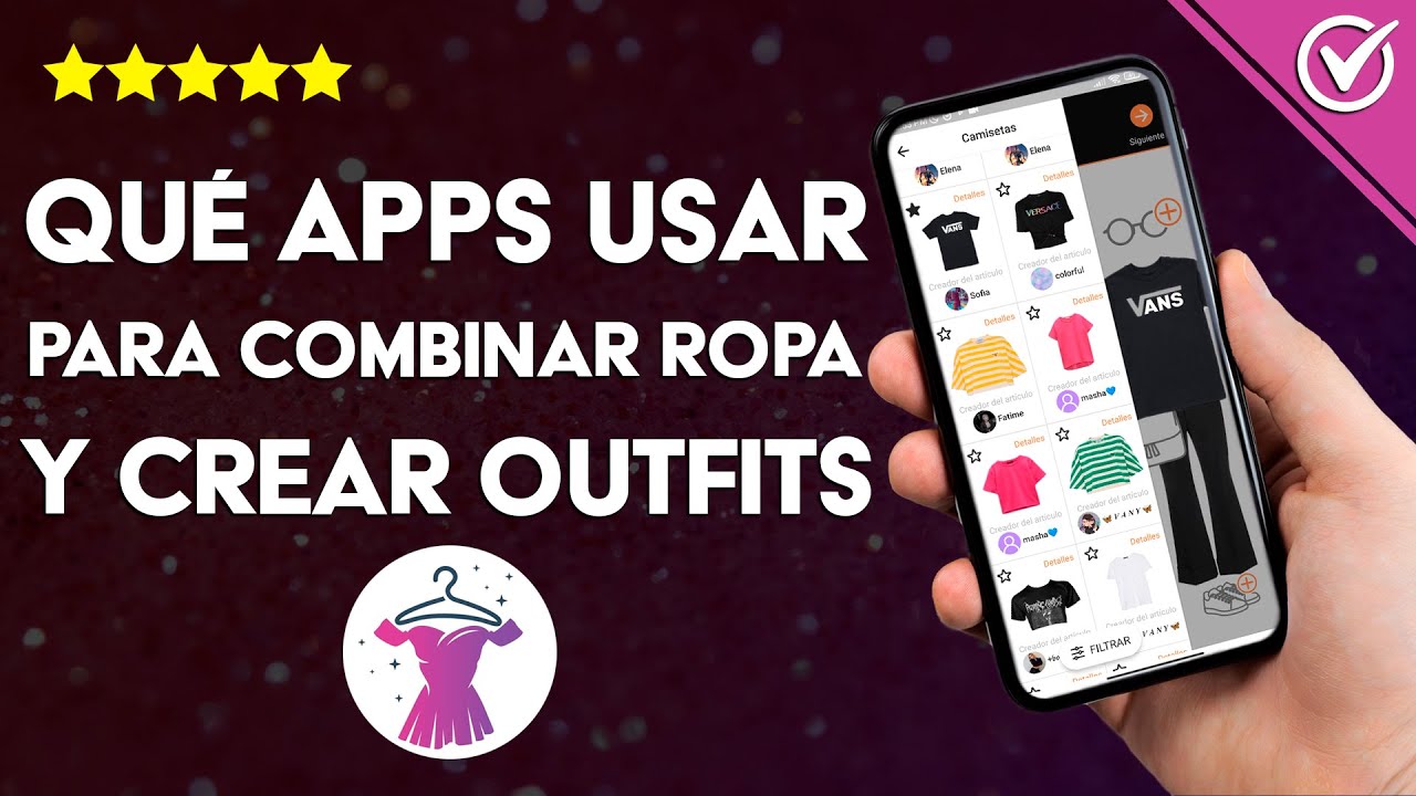 ¿Qué aplicaciones usar para COMBINAR ROPA y crear outfits de mujer u hombre?