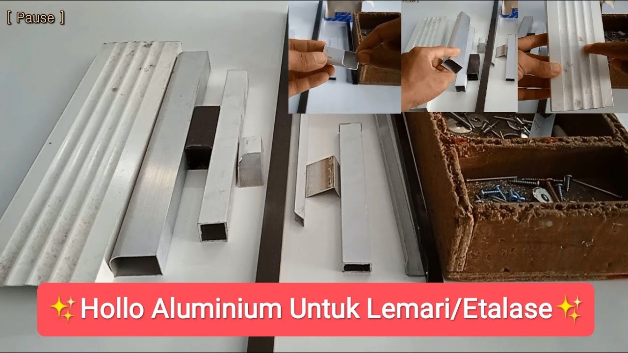 NAMA BAHAN ALUMINIUM UNTUK LEMARI/ETALASE, UKURAN, FUNGSI DAN KEGUNAANNYA,