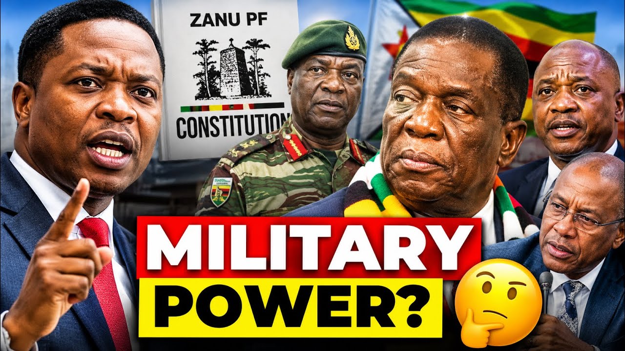Chabvondok🤯Ziyambi Challenges Military Powers inZANUPF Constitution as Mnangagwa Faces New Pressure 