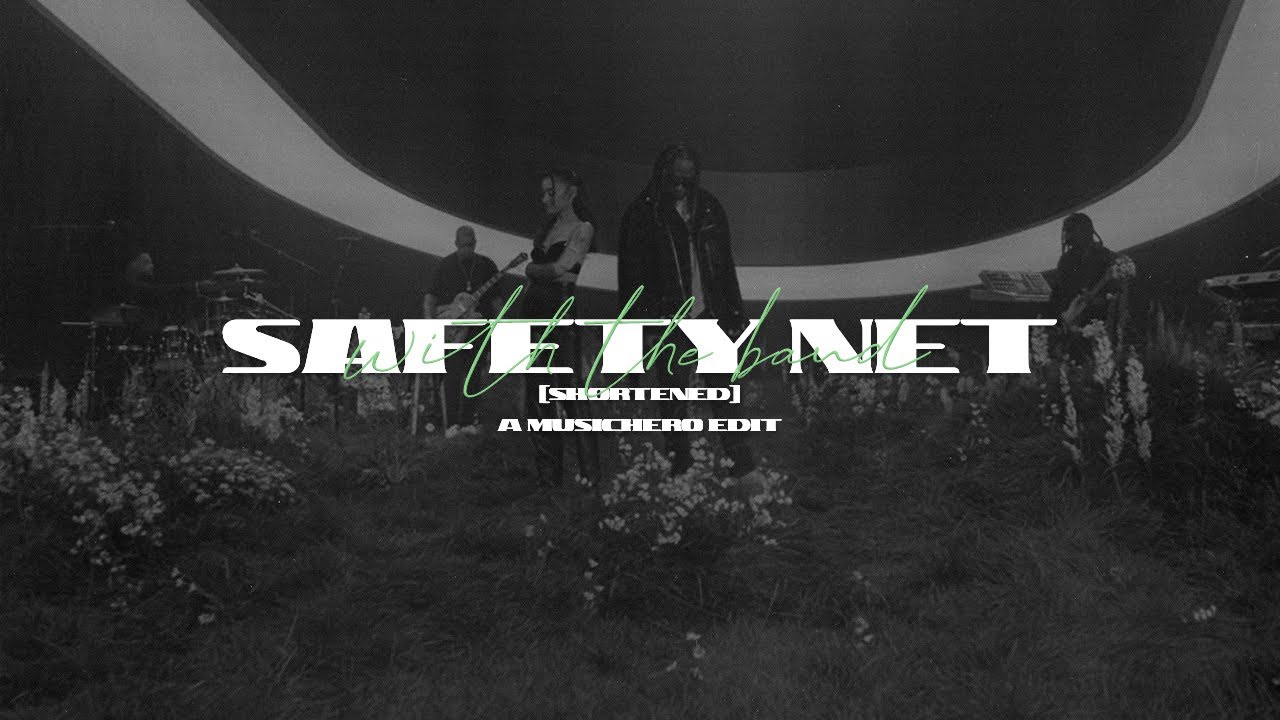 ariana grande - safety net [shortened] (with the band) (live studio concept) [alt. version]