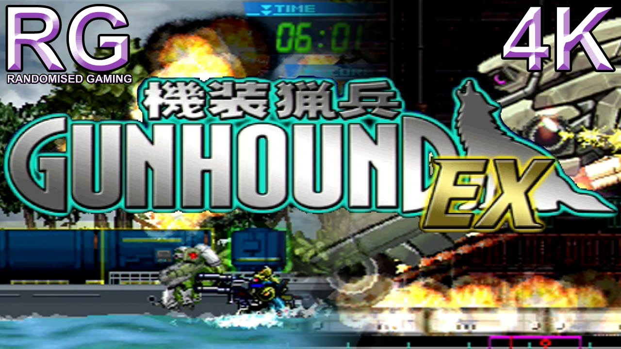 Armored Hunter GUNHOUND EX - PlayStation Portable - Intro & Stage 1 & 2 gameplay [UHD 4K]