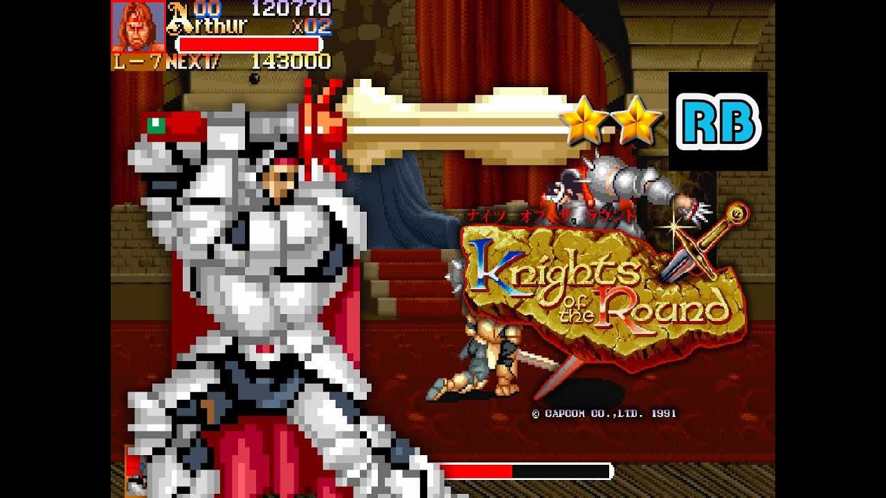 1992 [60fps] Knights of the Round Arthur Hardest Nomiss ALL