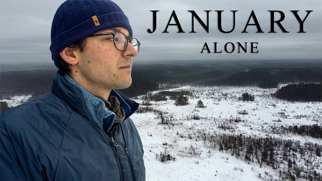 Camping Alone Every Month for a Year - January