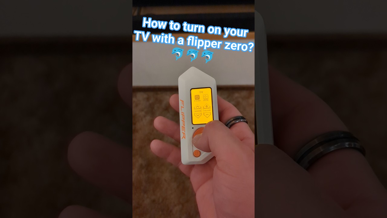Why Get Up? Turn On Your TV with Flipper Zero! #flipperzero #infrared #smarthome