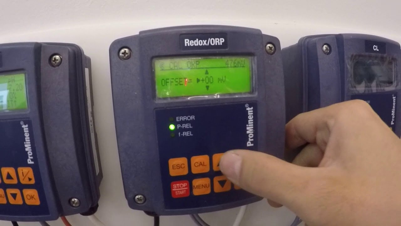 Kalibrácia ProMinent Compact ORP/Redox