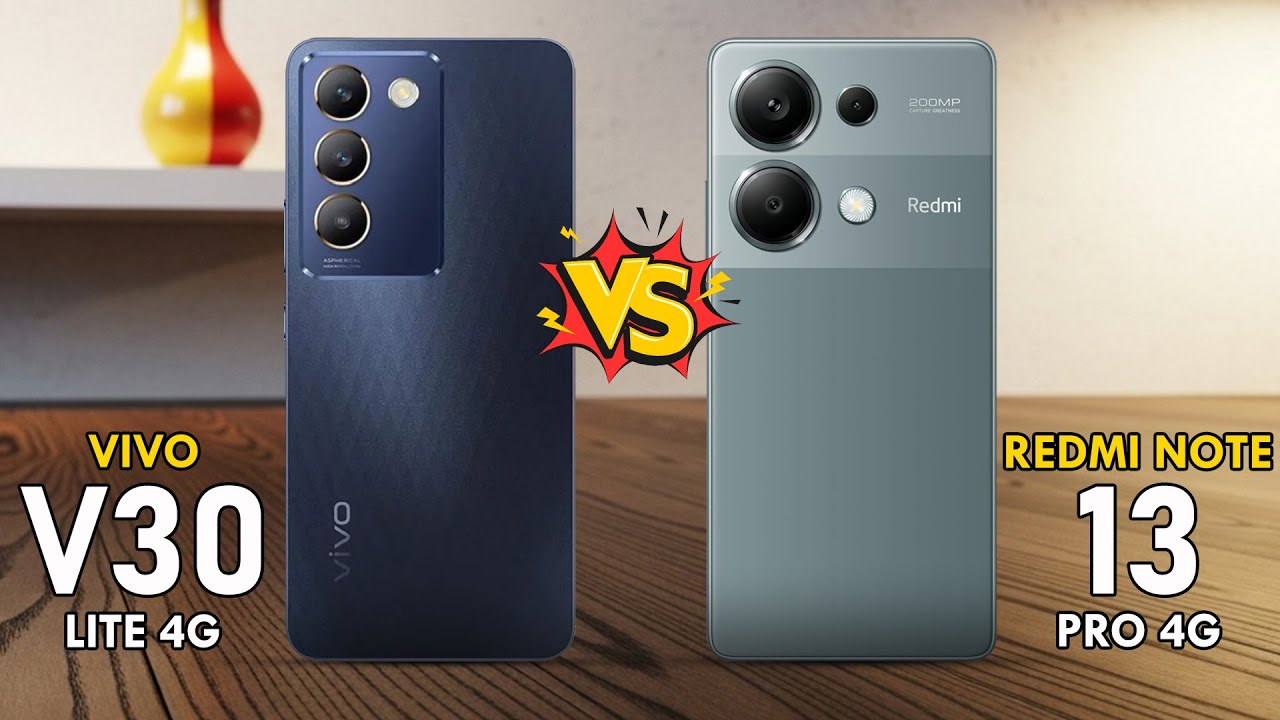 Vivo V30 Lite 4G vs Xiaomi Redmi Note 13 Pro 4G