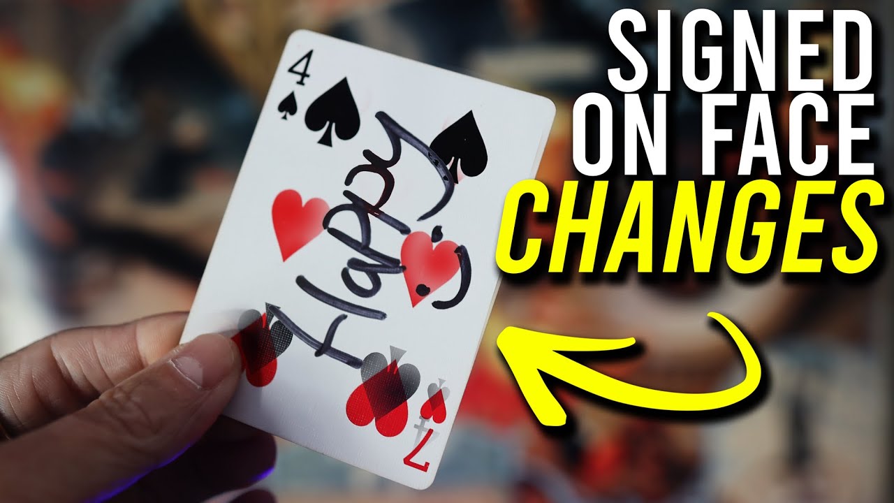 SIGNED card CHANGES! - Fool 'Er