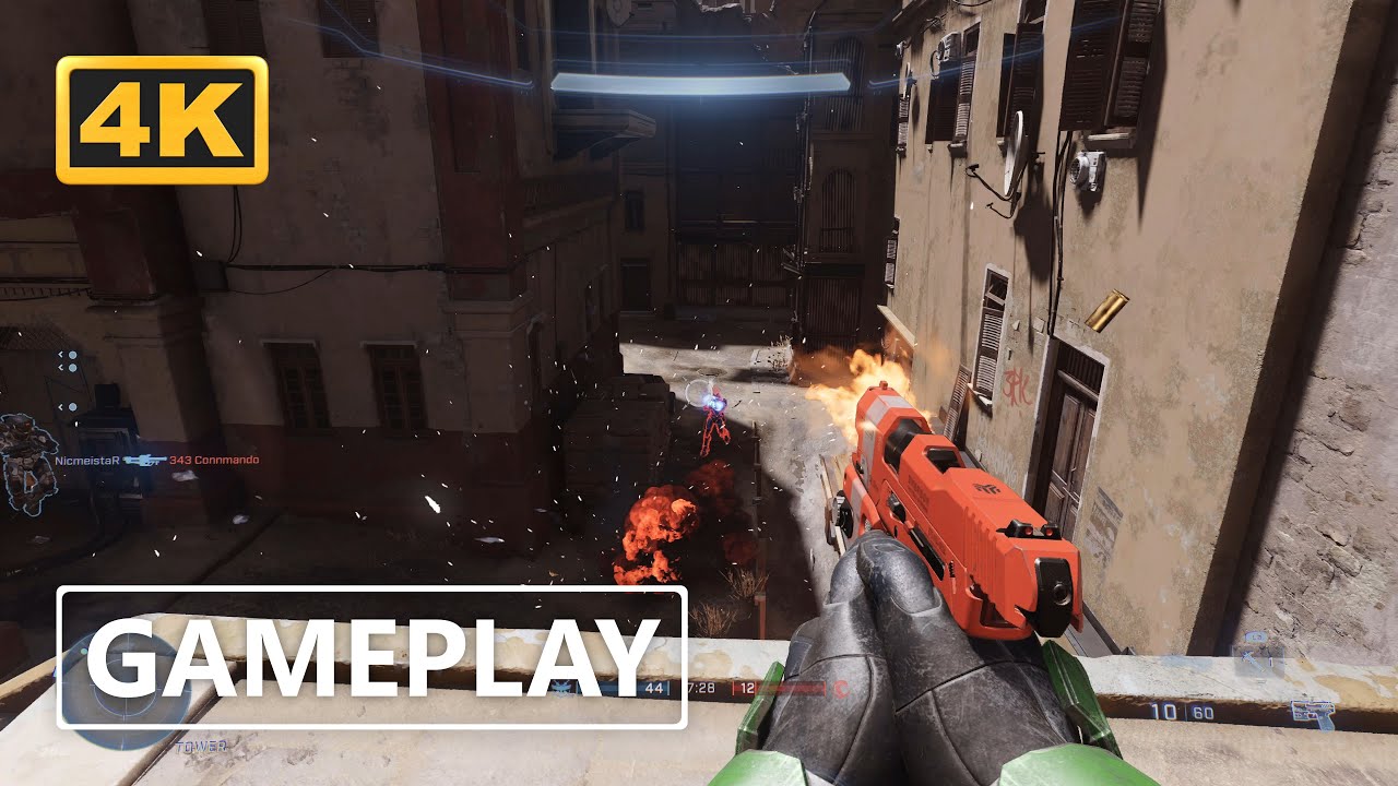 Halo Infinite Flight Gameplay on XSX 4K