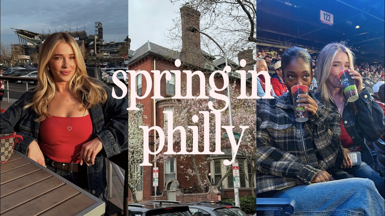 spring in philly: baseball season, healthy routines, weekend vlog