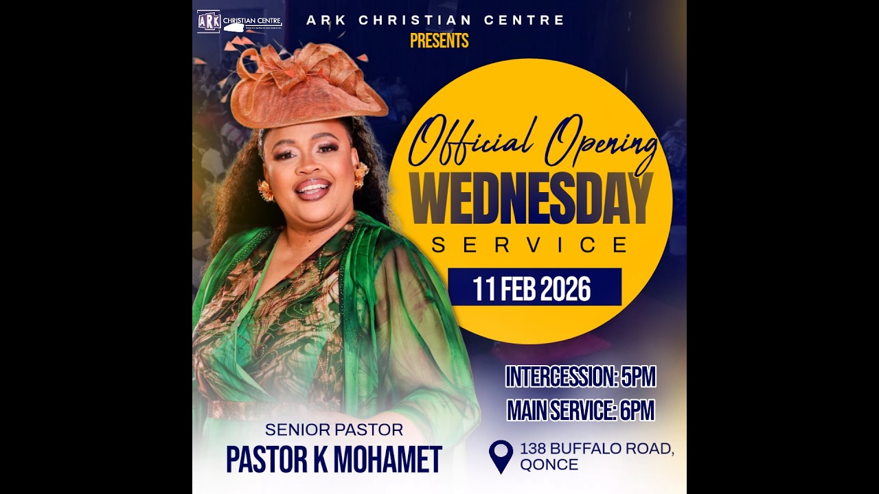 OPENING WEDNESDAY SERVICE WITH PASTOR K MOHAMET - 11TH FEBRUARY 2026