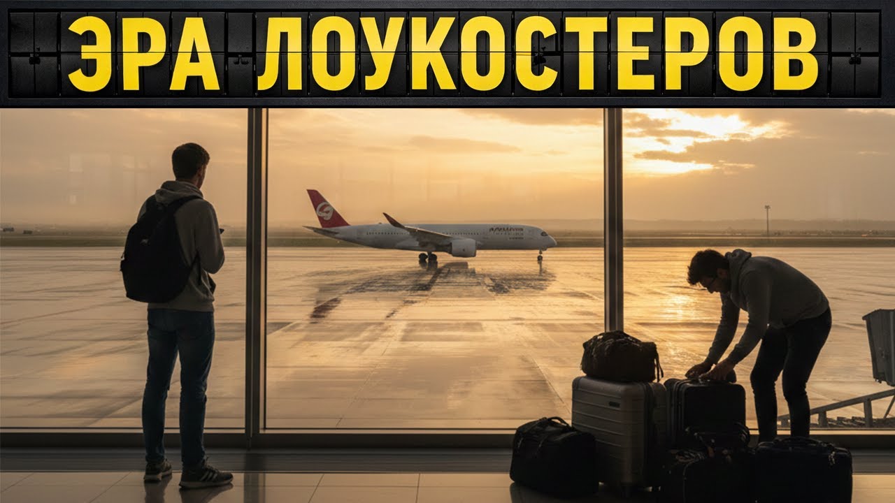 Эра лоукостеров: как дешёвые авиабилеты изменили мир✈️