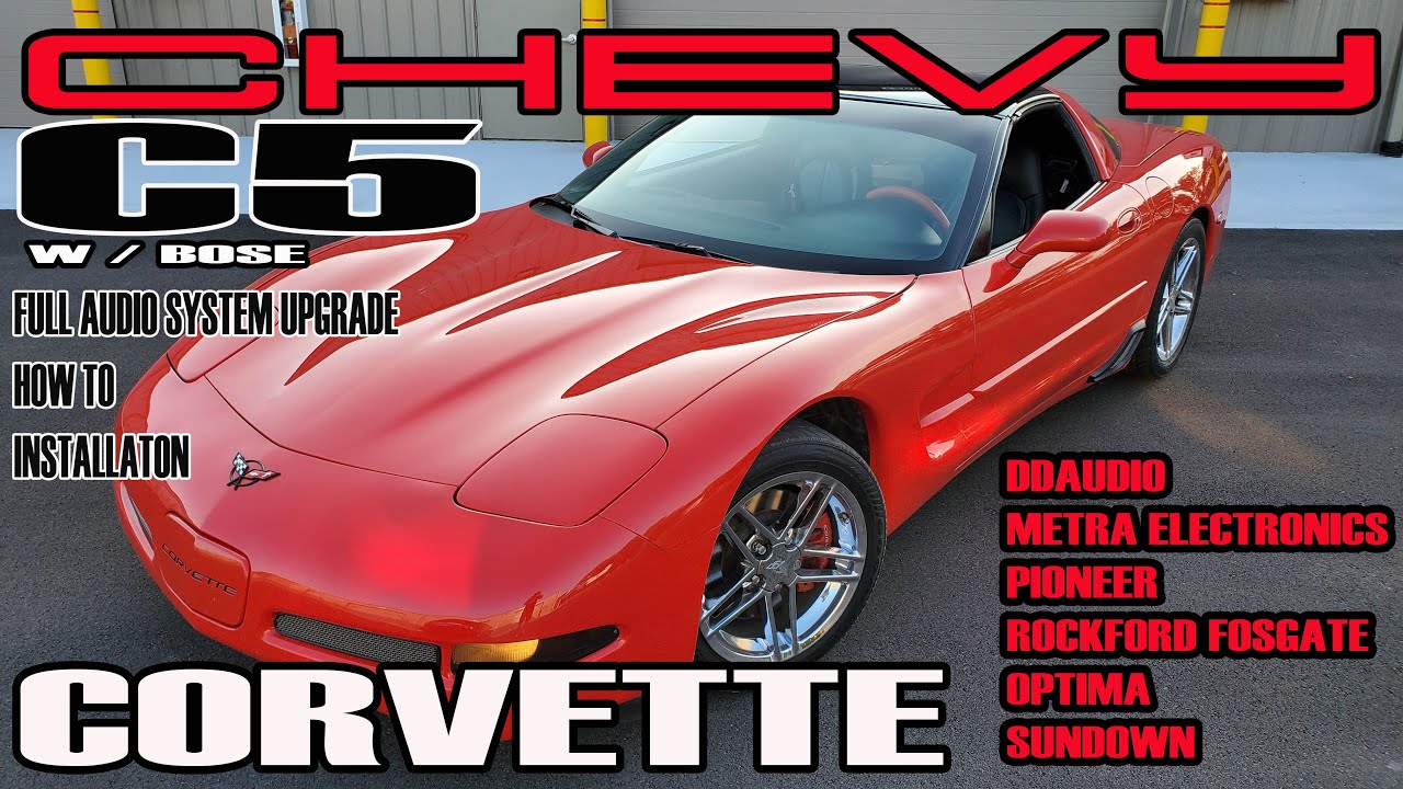 CHEVY C5 CORVETTE С BOSE — ПОЛНОЕ ОБНОВЛЕНИЕ АУДИОСИСТЕМЫ И ИНСТРУКЦИЯ