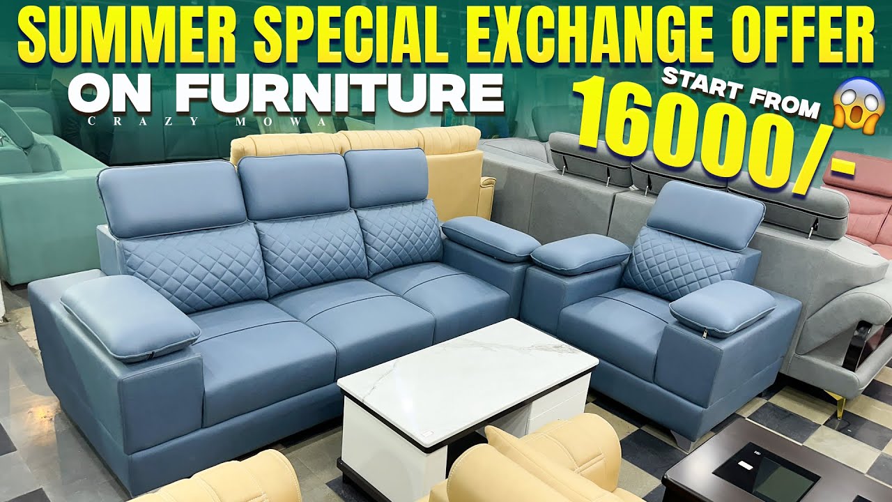 Summer special sale on furniture/ exchange offer on mega furniture store