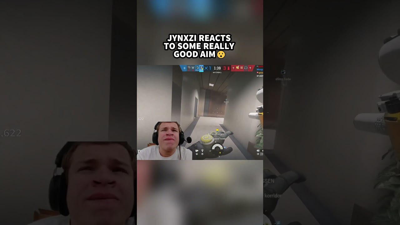 Jynxzi реагирует на действительно хороший прицел #rainbowsixsiege #r6siege