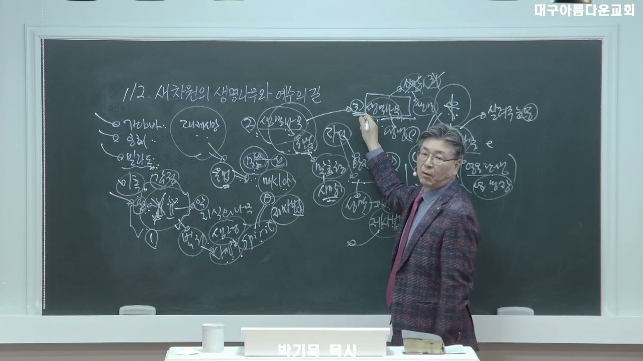 [새 차원의 생명나무와 예수의길] 누가복음강해 112강 23장1~7절 대구아름다운교회 박기묵목사
