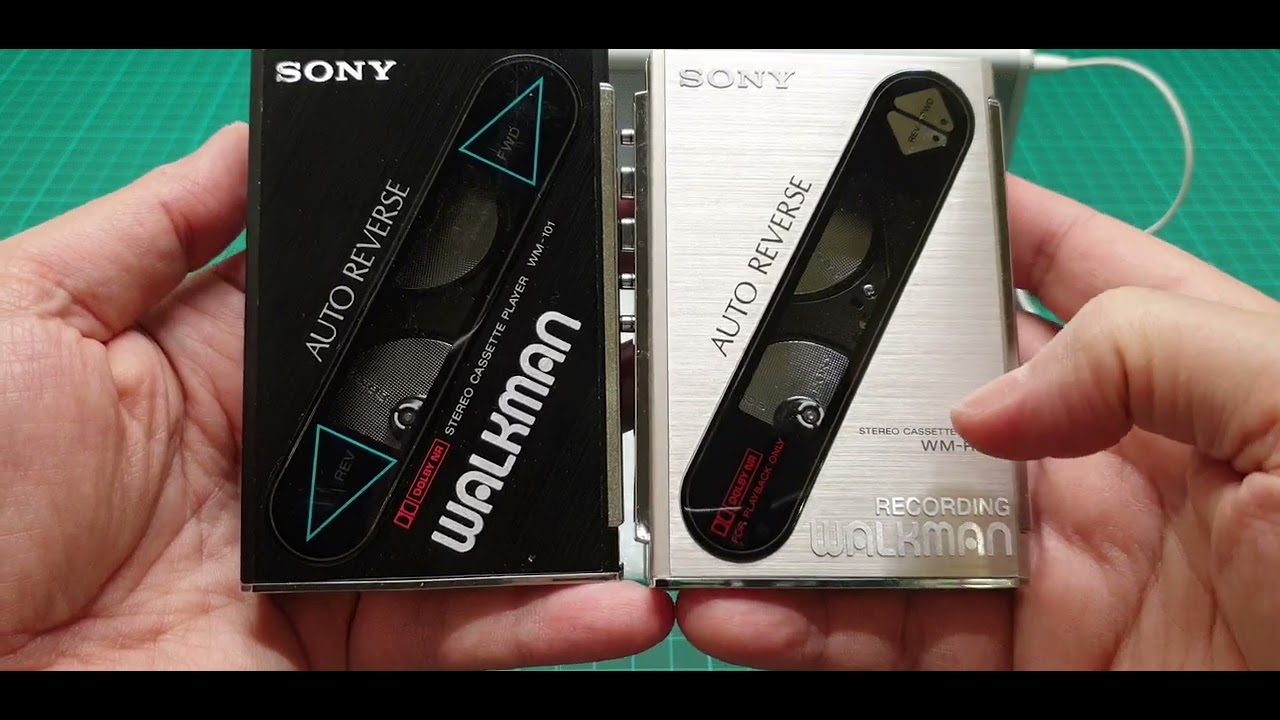 Обзор и краткая демонстрация персонального кассетного плеера Sony WM-101 Walkman.