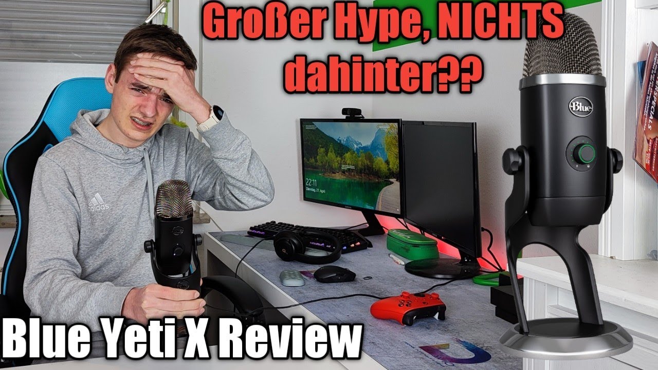 Nur GUTES MARKETING?? Blue Yeti X Review! (Deutsch/German)