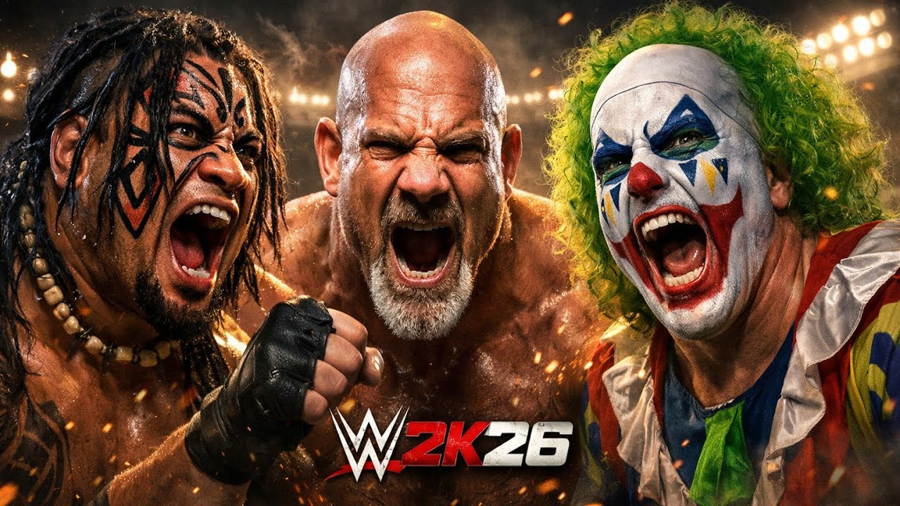 Goldberg vs Doink vs Umaga – Monster vs Clown Triple Threat!