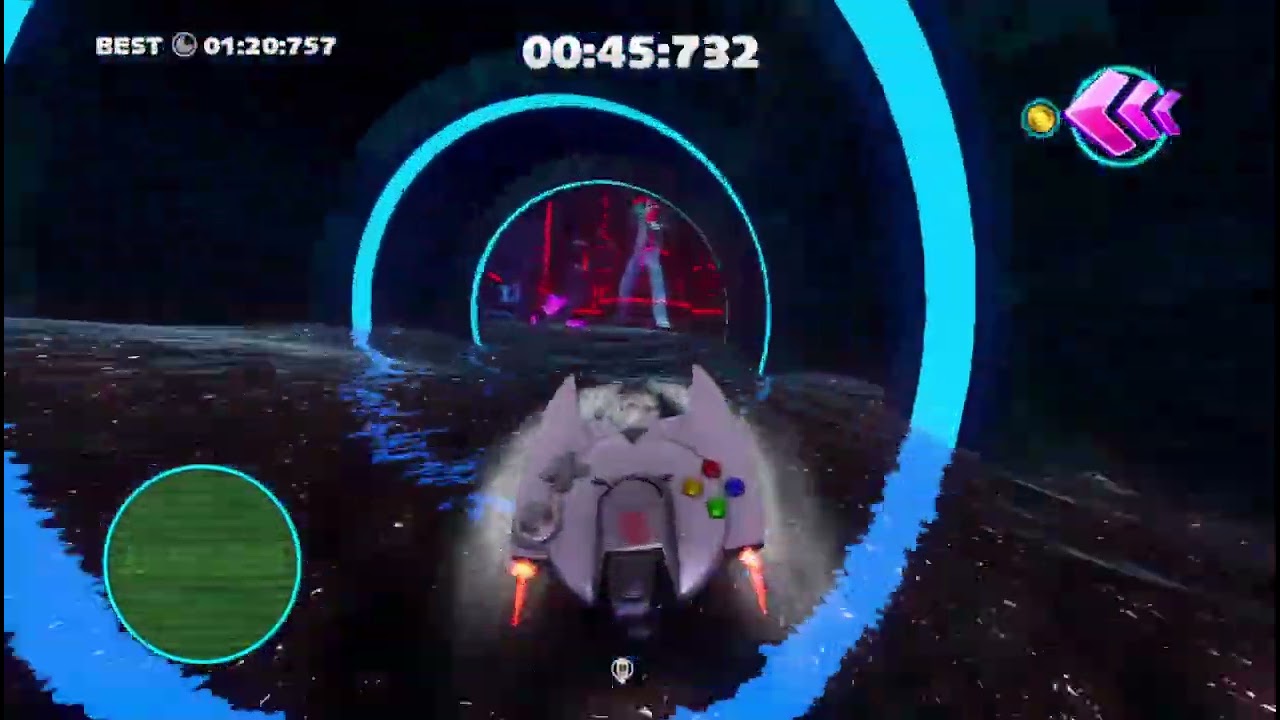 Sonic & All Stars Racing Transformed SPRINT? (HotLap) on wrong track