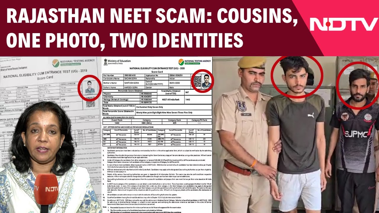 NEET Exam Scam | Rajasthan Police Arrest 2 Medical Students For Pulling Off A 'Munna Bhai MBBS'