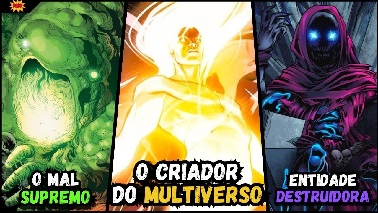 AS 10 ENTIDADES MAIS PODEROSAS DA MARVEL - ATUALIZADO
