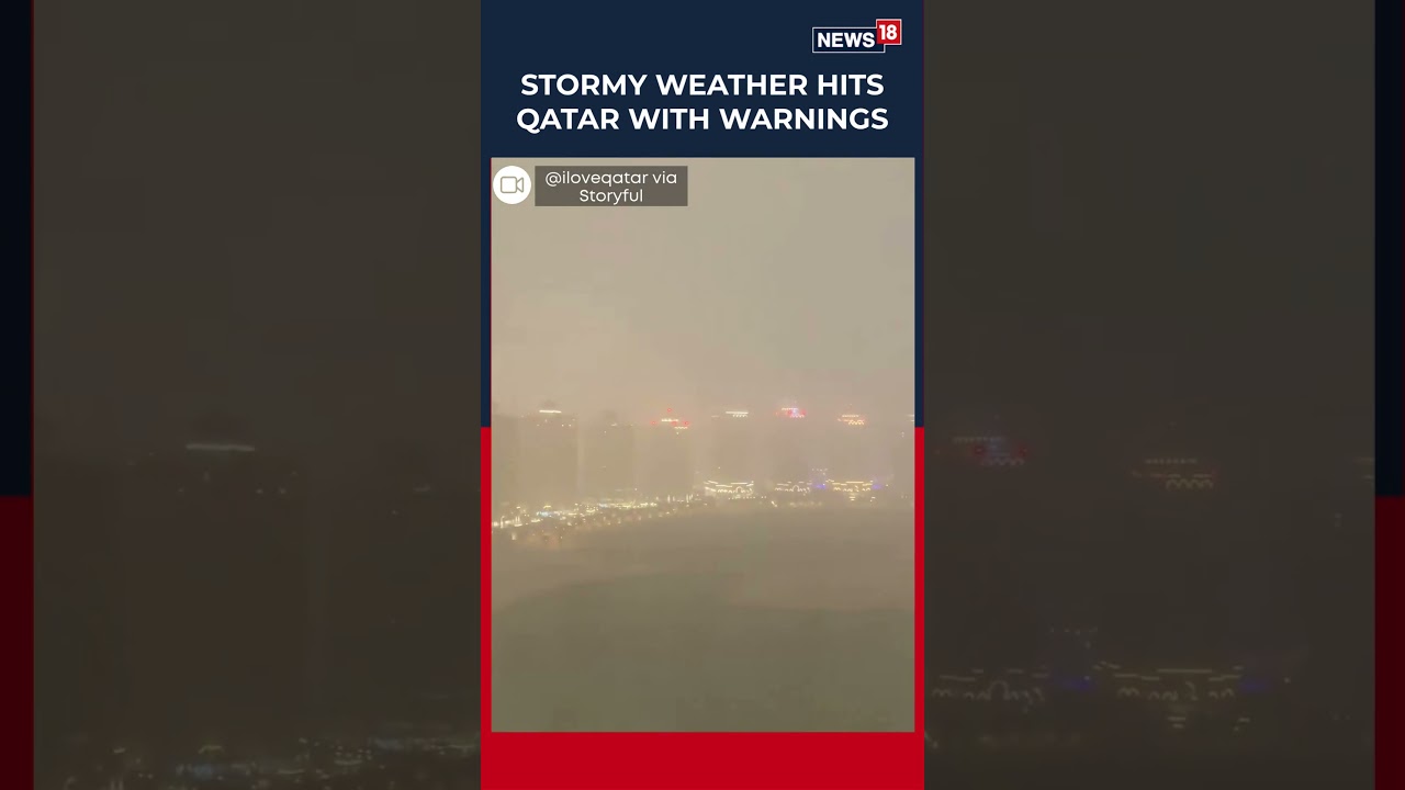 Stormy Conditions Hit Qatar With Heavy Rain Forecast, As Authorities Warn Of Strong Winds | N18S