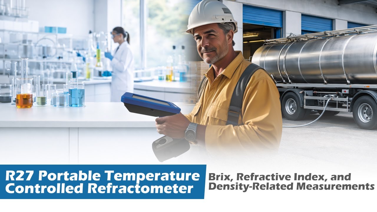 This Handheld Refractometer Delivers Lab-Level Accuracy Anywhere | Rudolph J27