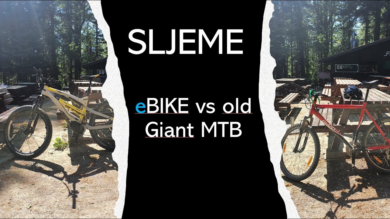 Put na Sljeme - eBike vs Normal Bike (Greyp vs Giant)
