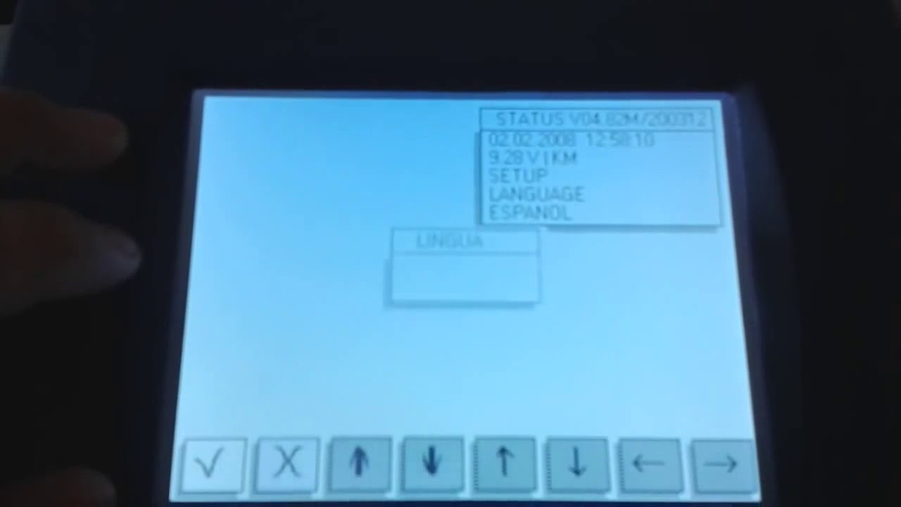 Digiprog 3 puesta en marcha , menu en Español