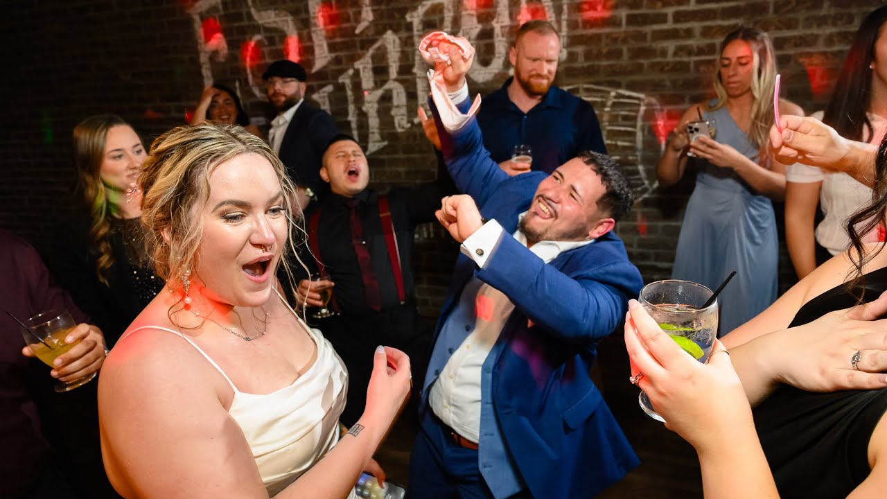 Highlights from Miranda Majewicz & Wil Huembes' wedding reception at Dibbles Inn