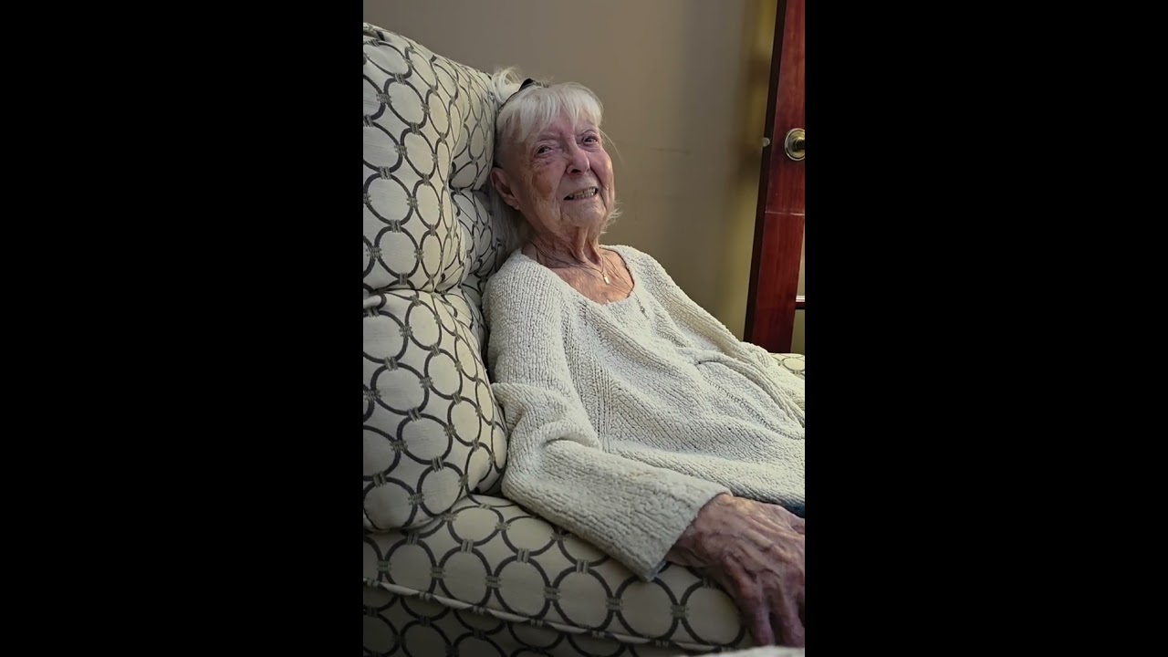 Visiting Mom on Valentines Day