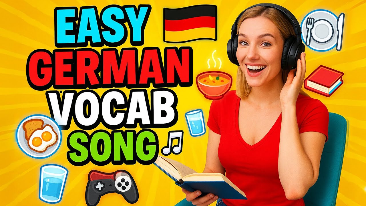 Learn German with a Song | German Music with LYRICS English | German | German Vocabulary #deutsch