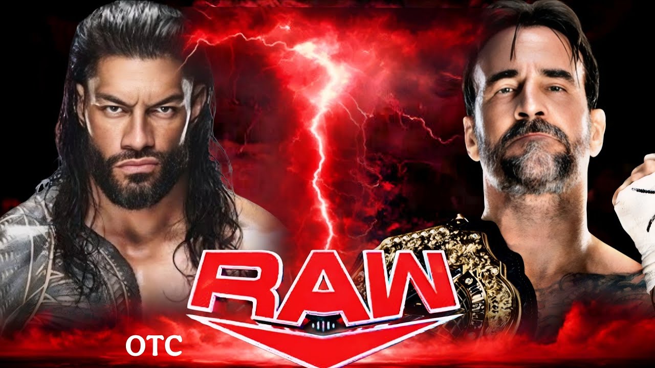 Roman Reigns vs Cm Punk Wwe Raw WWE2k25 - PS5 4K Game Play