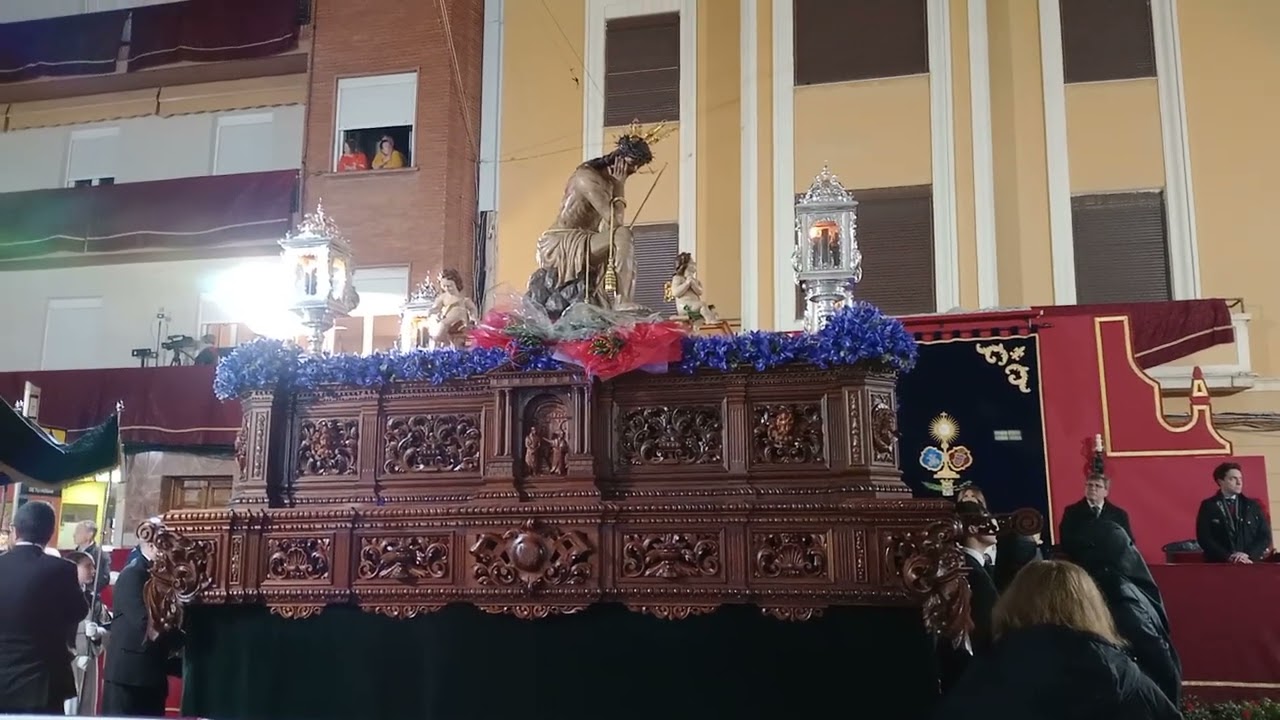 Linares(Jaén) Paso por Carrera Oficial Hermandad 