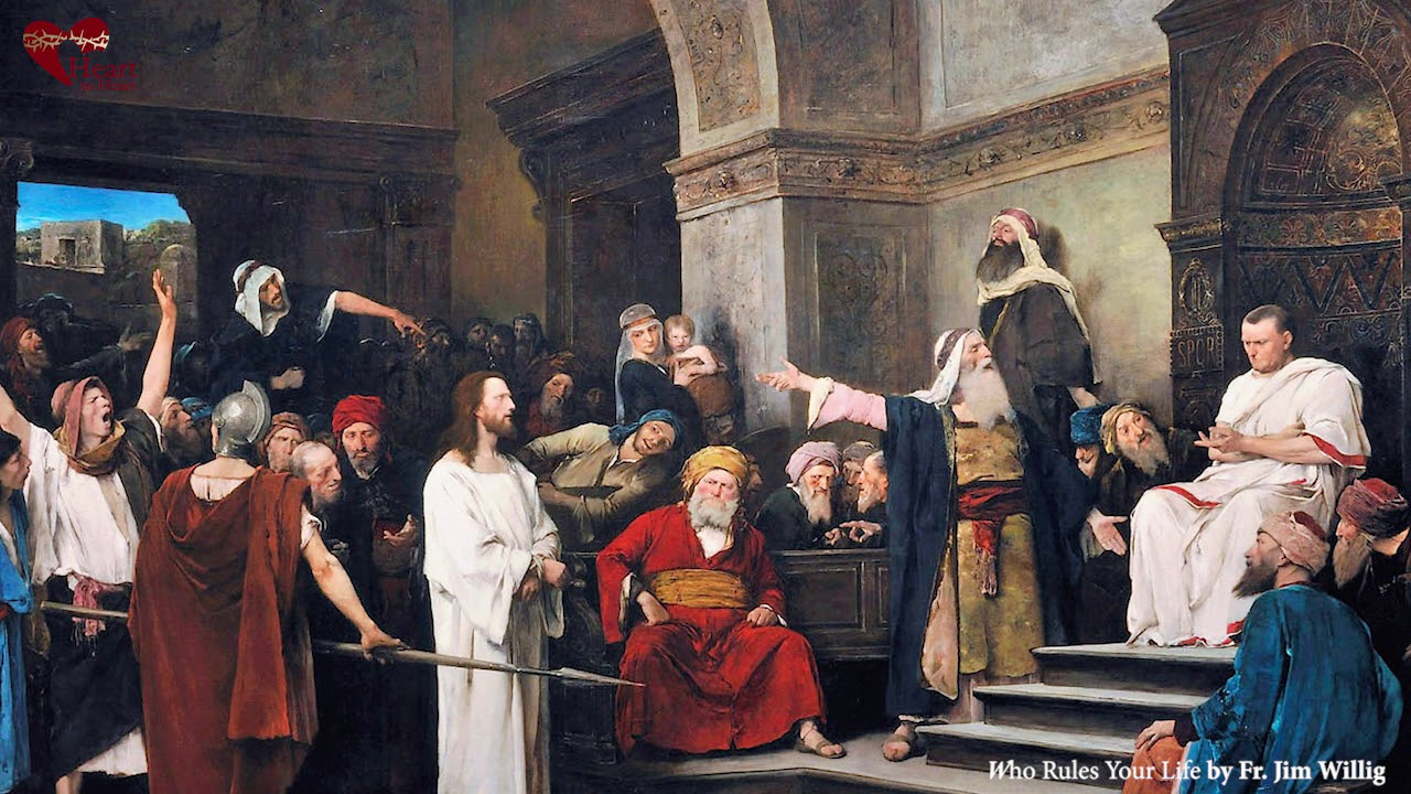 Изучение Евангелия — Кто управляет вашей жизнью? | Иоанна 18:33Б-37, о. Джим Виллиг