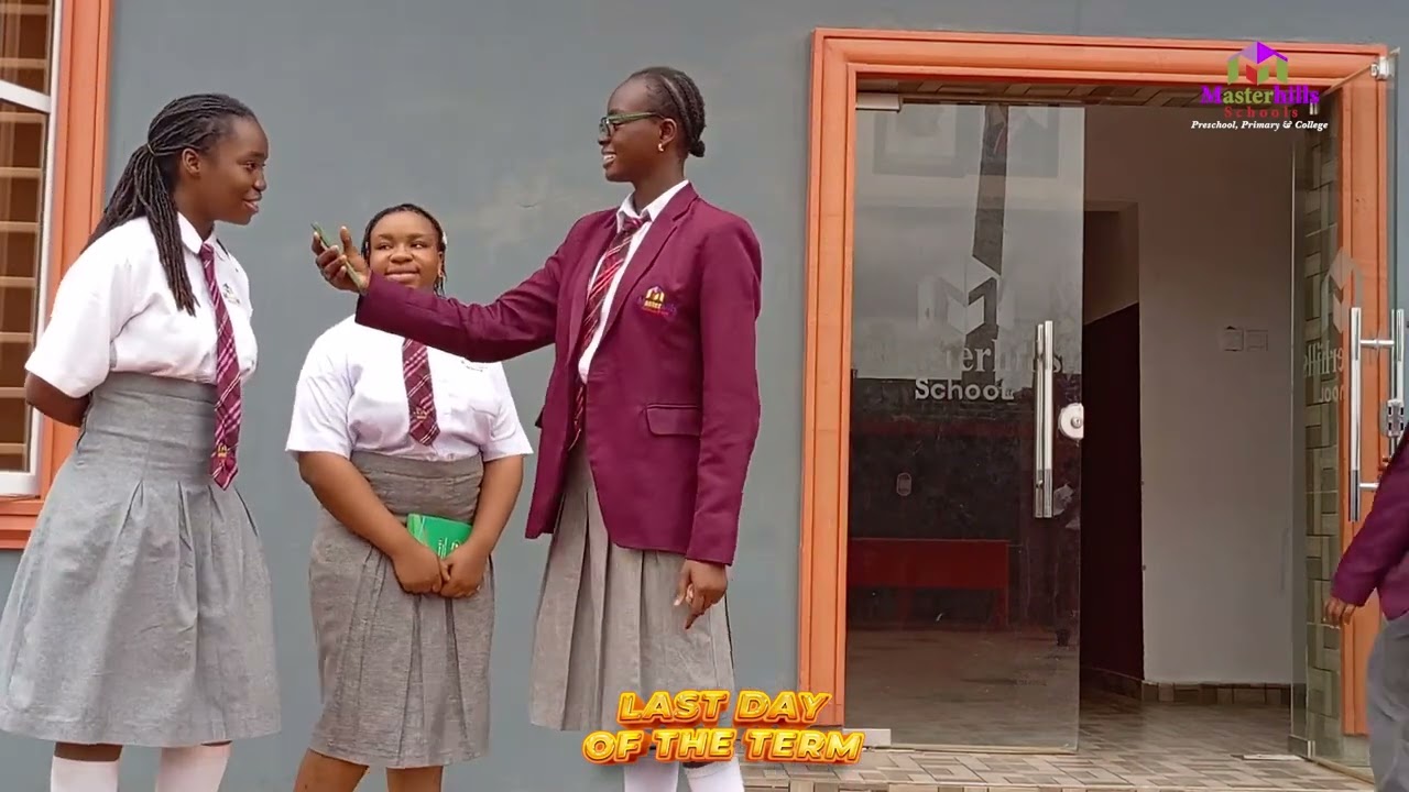 It's our last day of the term!!!