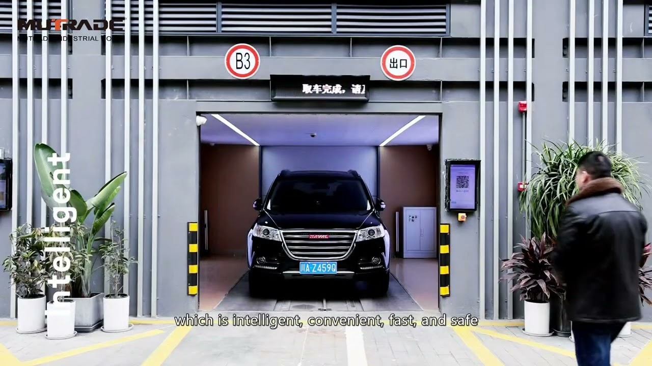 Mutrade MSSP: Fully Automated Smart Parking Garage, Chinese Metropolis Experience