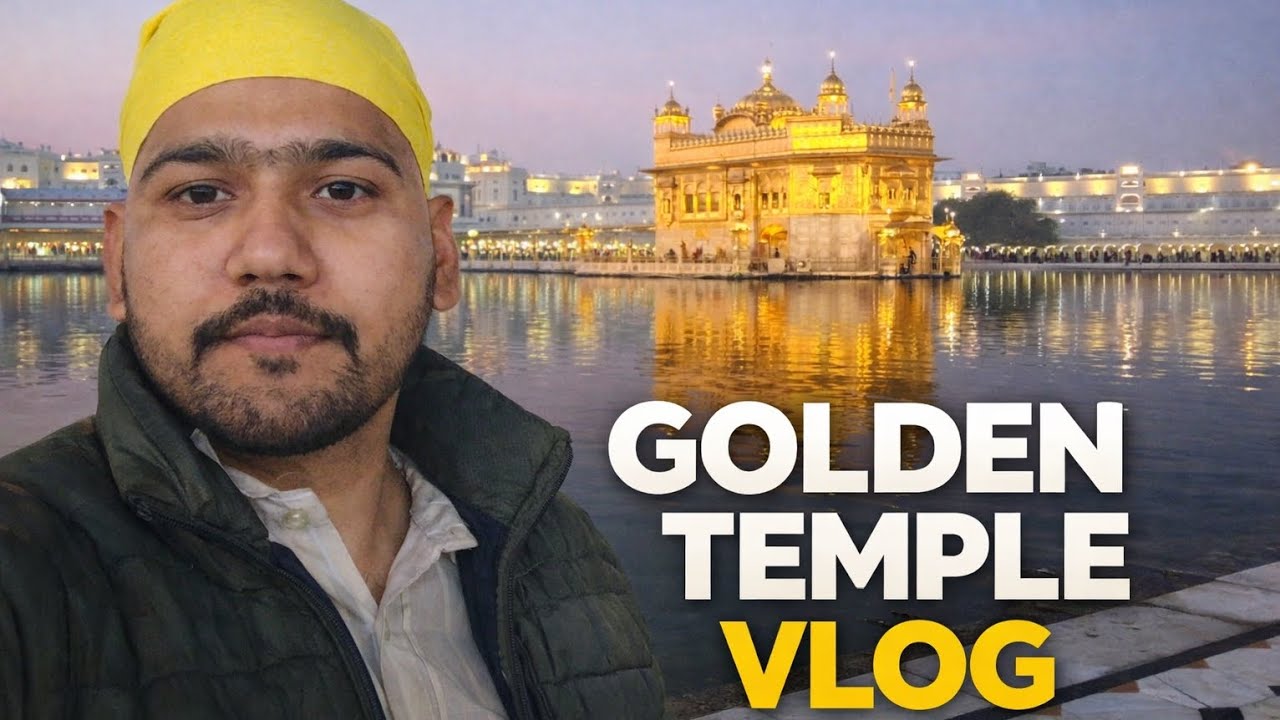 Golden Temple Travel Vlog | Langar, Sarovar & Amazing Sikh History 