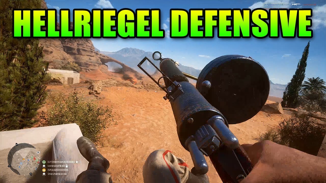 Hellriegel 1915 Defensive - Downgrade? Battlefield 1 Gun Review