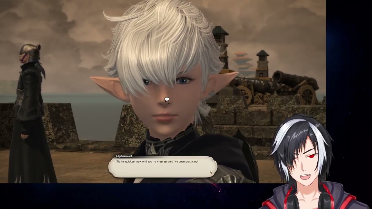 Alphinaud tried to swim