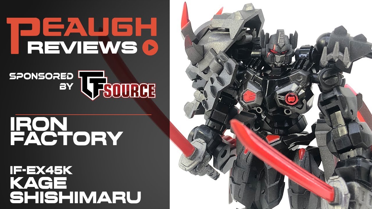 Video Review: Iron Factory IF-EX45K KAGE SHISHIMARU